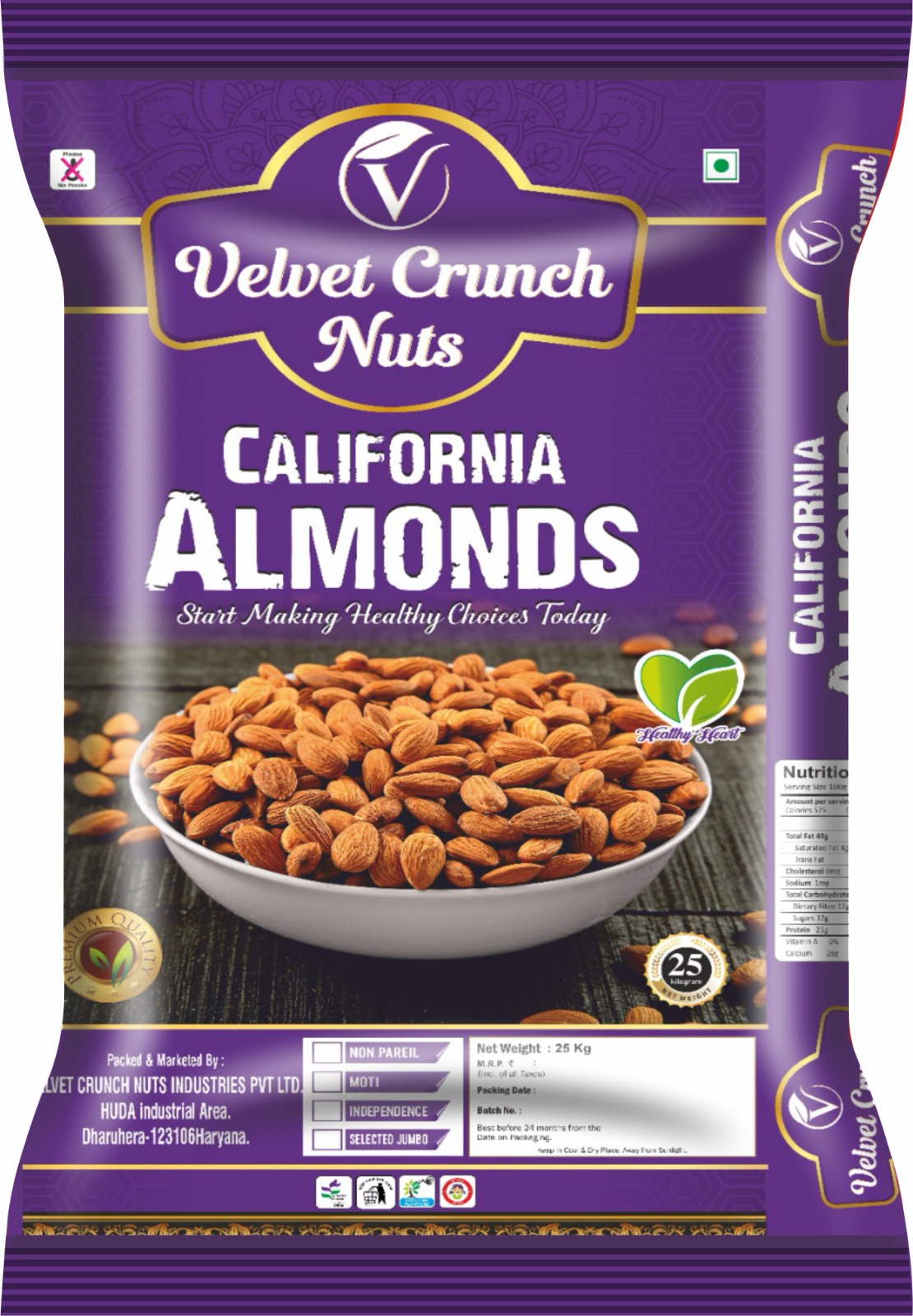 California Almonds 200g